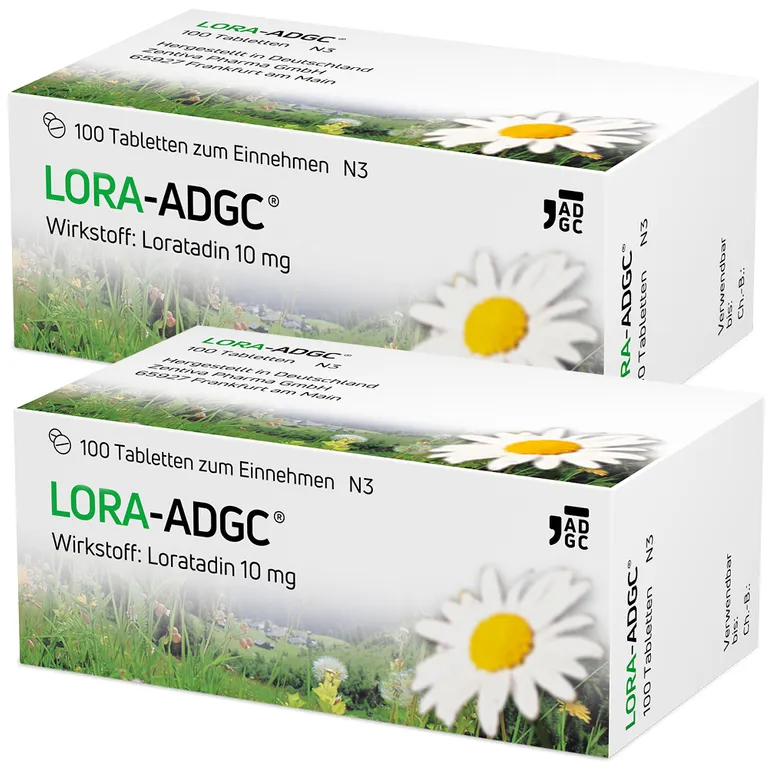 shopapotheke Lora ADGC® zur Linderung von Allergien Heuschnupfen Juckreiz und Hautrötung