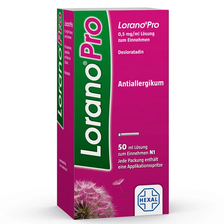 shopapotheke Lorano®Pro bei Allergie - 0 5 mg/ml Lösung zum Einnehmen - Bei allergischen Reaktionen