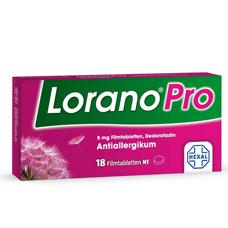 shopapotheke Lorano®Pro bei Allergie – Die Allergietabletten für alle Heuschnupfen-Symptome