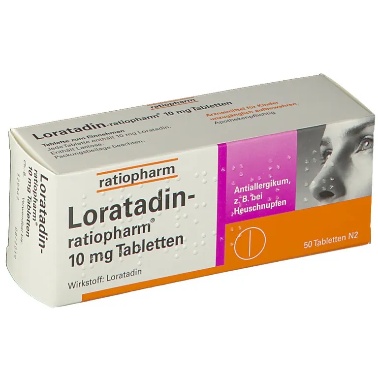 Shopapotheke Loratadin-ratiopharm® 10 Mg Tabletten Bei Allergien
