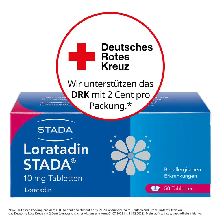 Shopapotheke Loratadin STADA® 10 Mg Bei Allergischen Erkrankungen