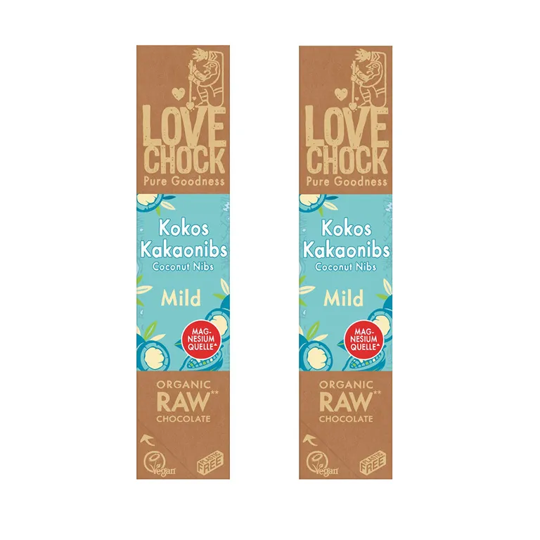 shopapotheke LOVECHOCK Kokos Kakaonibs Mild 68% Kakao