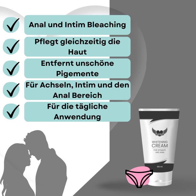 Shopapotheke Lovelyness - Anal Und Intim Whitening Bleaching Creme