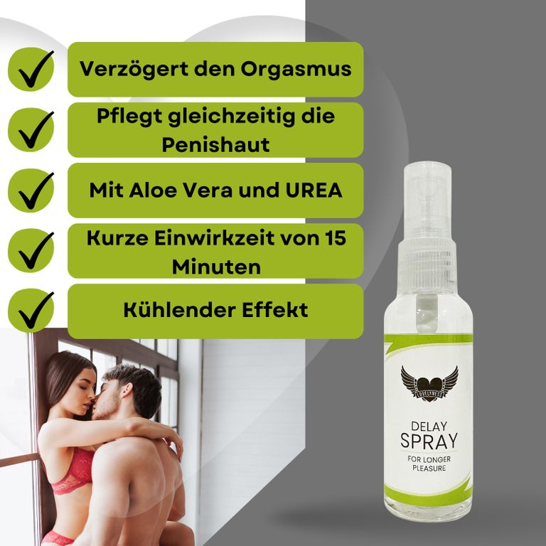 Shopapotheke Lovelyness - Delay Verzögerungsspray Mit Aloe Vera Und Kühleffekt
