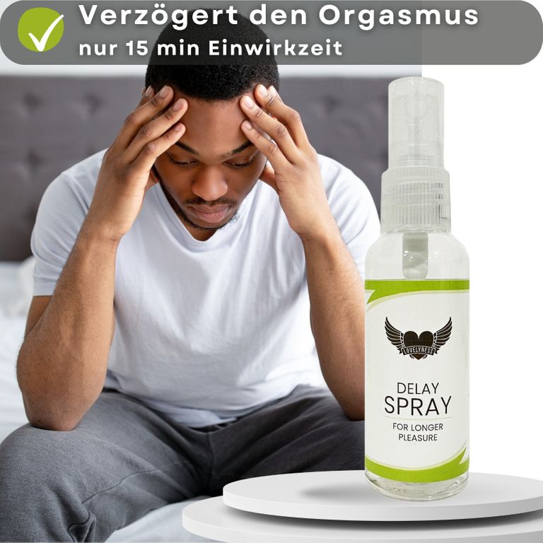 Shopapotheke Lovelyness - Delay Verzögerungsspray Mit Aloe Vera Und Kühleffekt