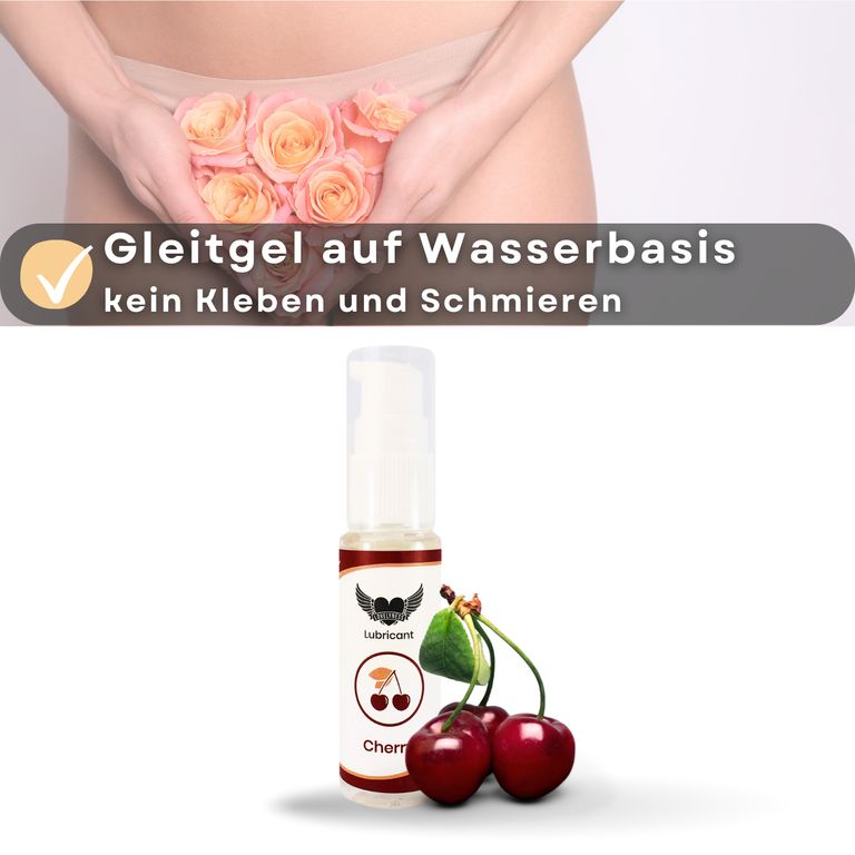 Shopapotheke Lovelyness - Gleitgel Mit Geschmack Erdbeere Kirsche Schokolade Passionsfrucht Im Set 120ml