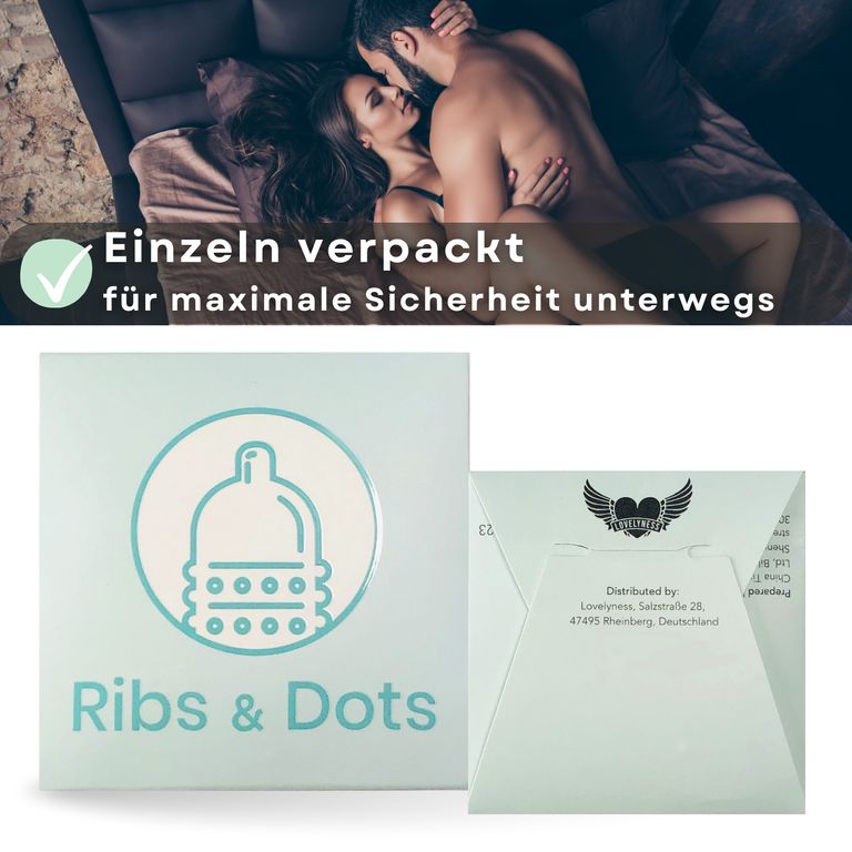 Shopapotheke Lovelyness - Kondome Mit Noppen Und Rippen
