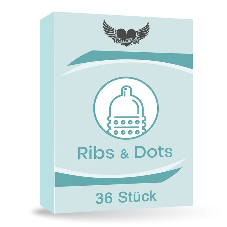 shopapotheke Lovelyness - Kondome mit Noppen und Rippen