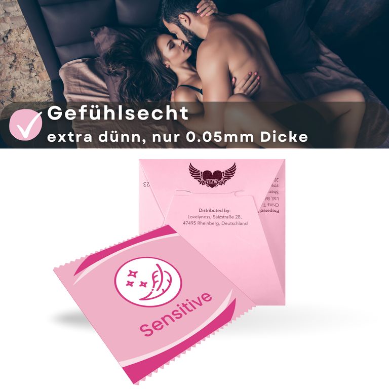 Shopapotheke Lovelyness - Kondome Sensitiv Gefühlsecht Extra Dünn