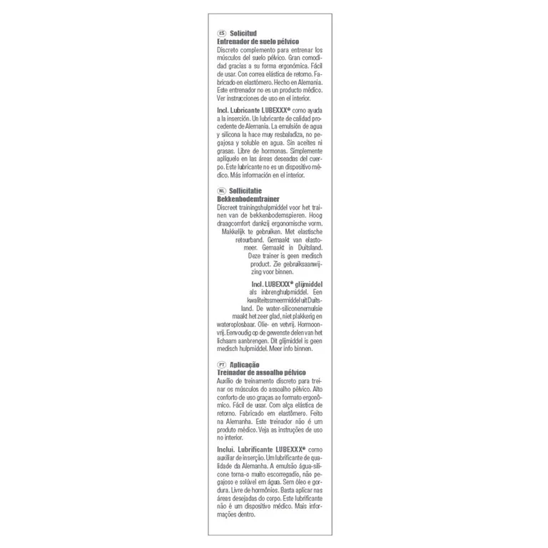 Shopapotheke LUBEXXX® BECKENBODENTRAININGSGERÄT SET