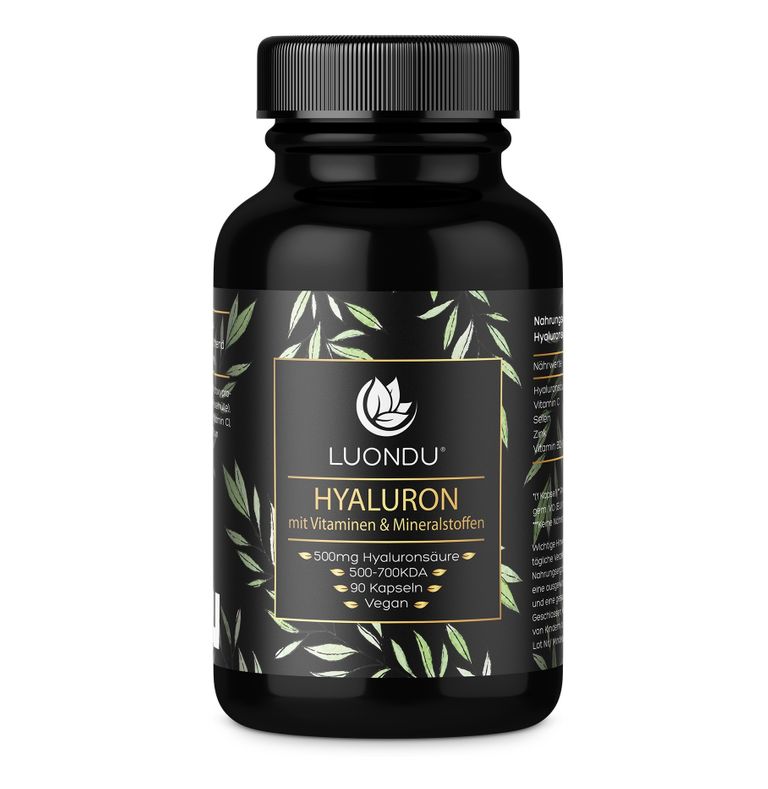 shopapotheke Luondu Hyaluronsäure 500 mit Vitamin C Zink Selen Vitamin B2