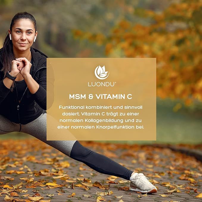 Shopapotheke Luondu MSM Schwefel Tabletten + Vitamin C
