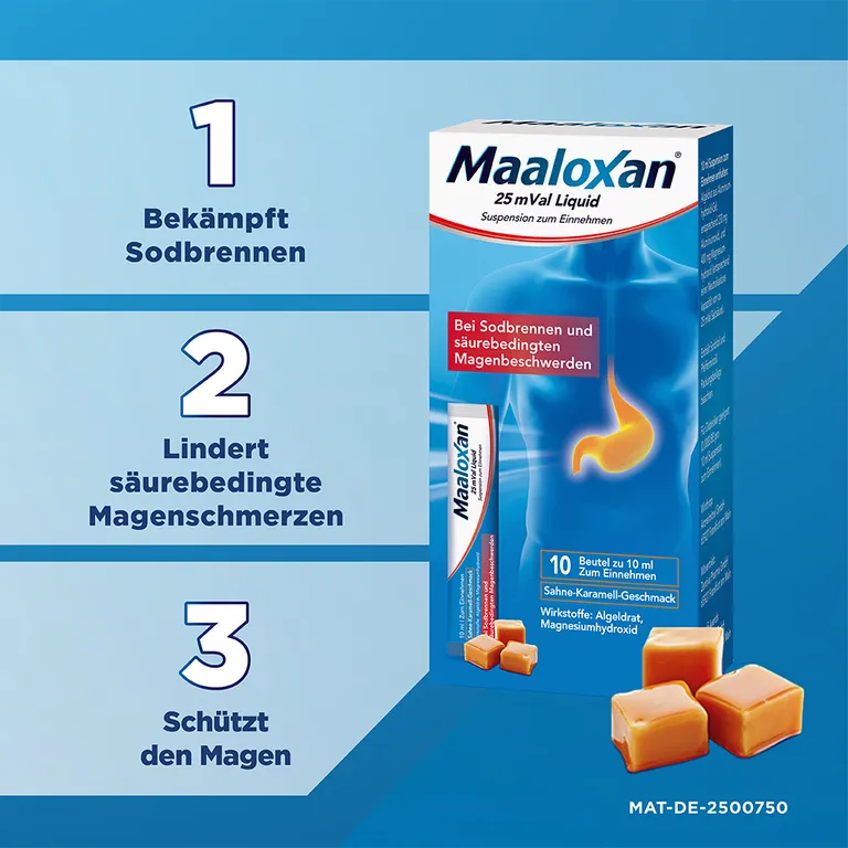 Shopapotheke MAALOXAN® Liquid Bei Sodbrennen Mit Magenschmerzen