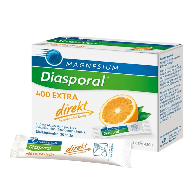 Shopapotheke Magnesium Diasporal® 400 EXTRA Direkt Orange
