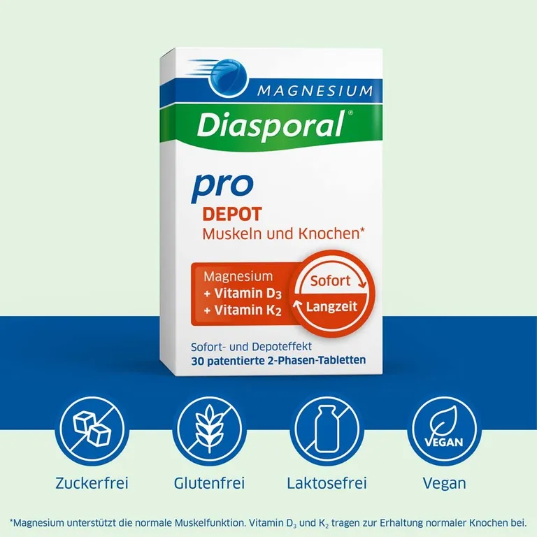 Shopapotheke Magnesium-Diasporal® Pro DEPOT Muskeln Und Knochen