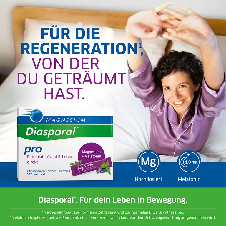 Shopapotheke Magnesium-Diasporal® Pro Einschlafen* Und Erholen Direkt Direktgranulat