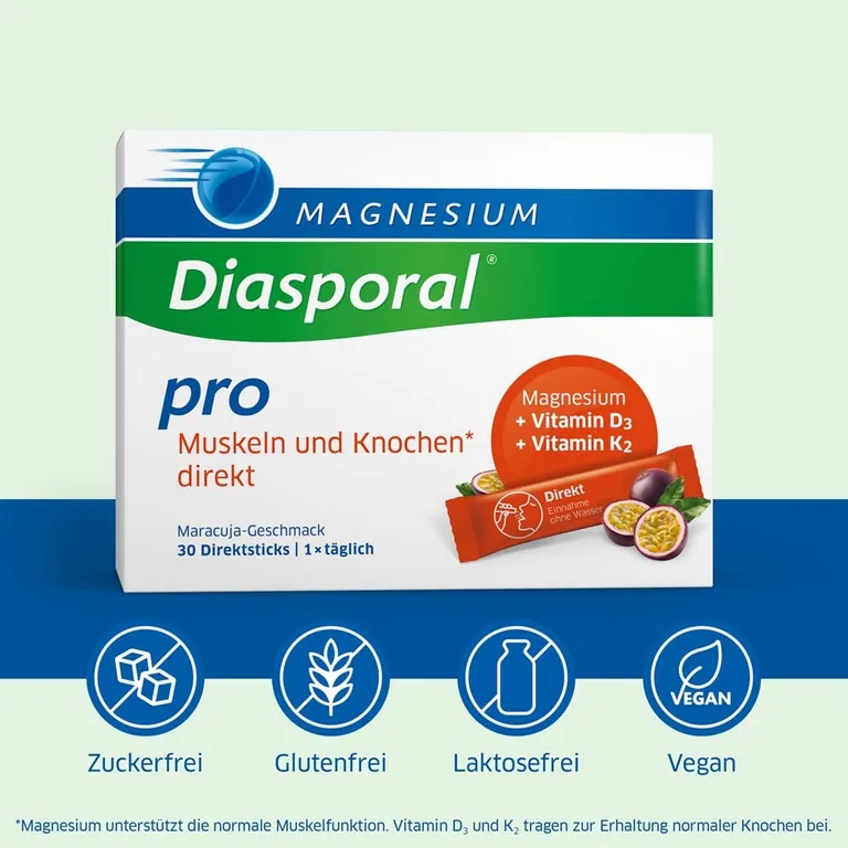 Shopapotheke Magnesium-Diasporal® Pro Muskeln Und Knochen Direkt