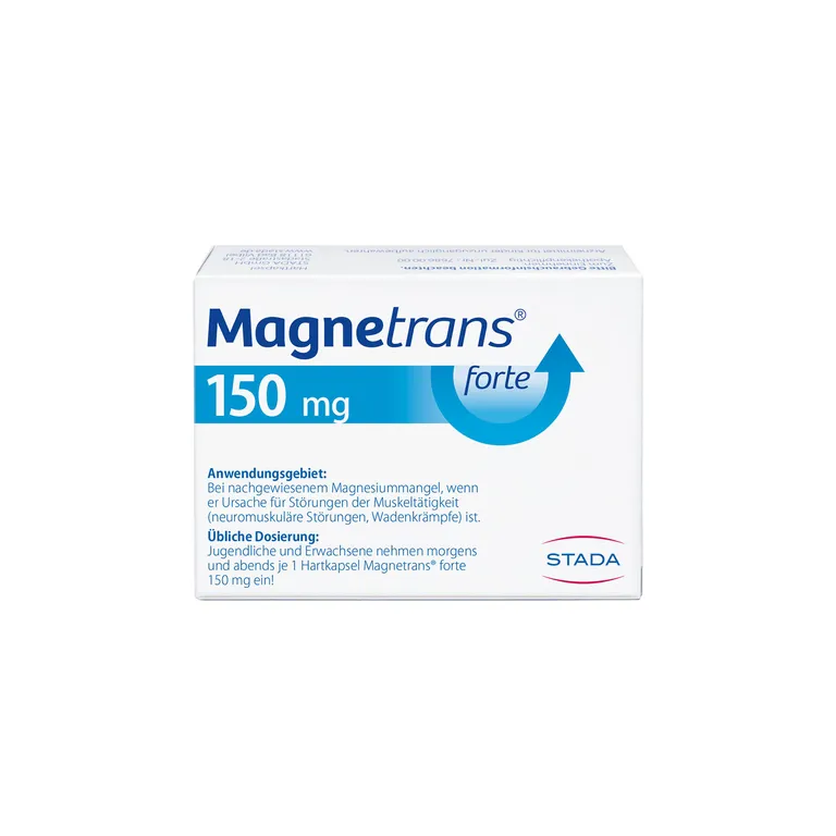 Shopapotheke Magnetrans® Forte 150 Mg - Magnesiumkapseln Bei Nachgewiesenem Magnesiummangel