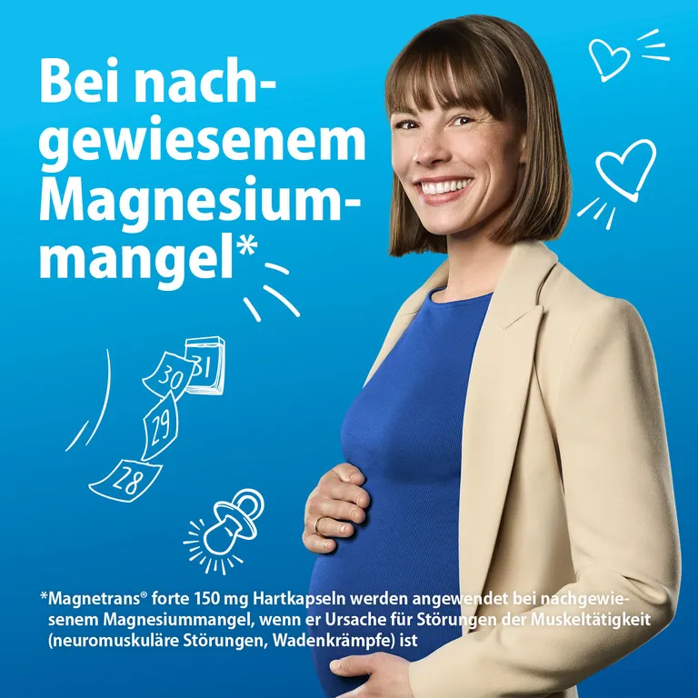 Shopapotheke Magnetrans® Forte 150 Mg - Magnesiumkapseln Bei Nachgewiesenem Magnesiummangel