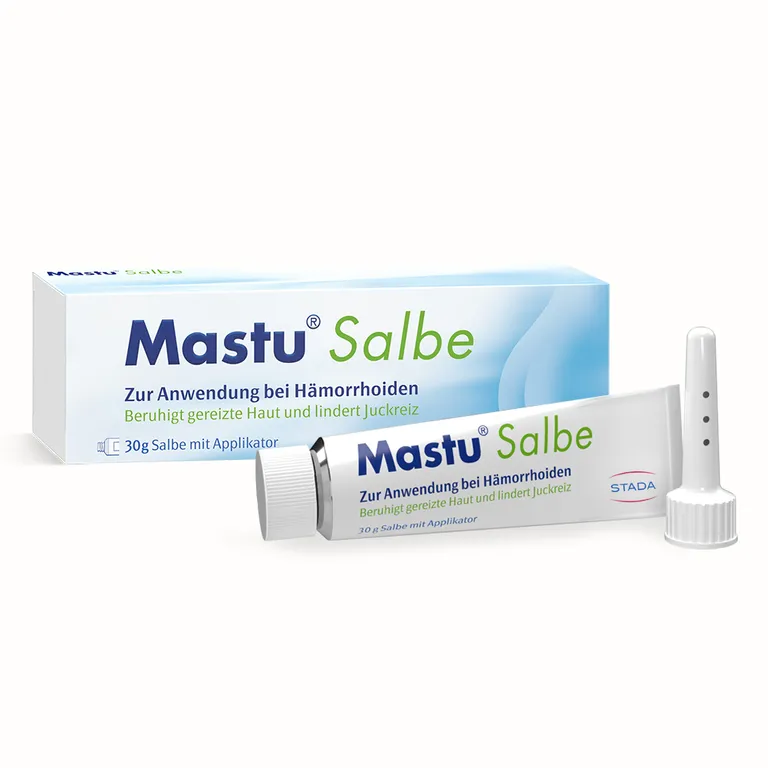 shopapotheke MASTU® Hämorrhoidensalbe mit Applikator gegen Jucken und Brennen