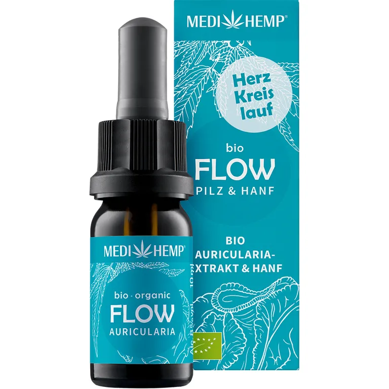 shopapotheke MEDIHEMP Bio FLOW Auricularia-Extrakt & Hanf
