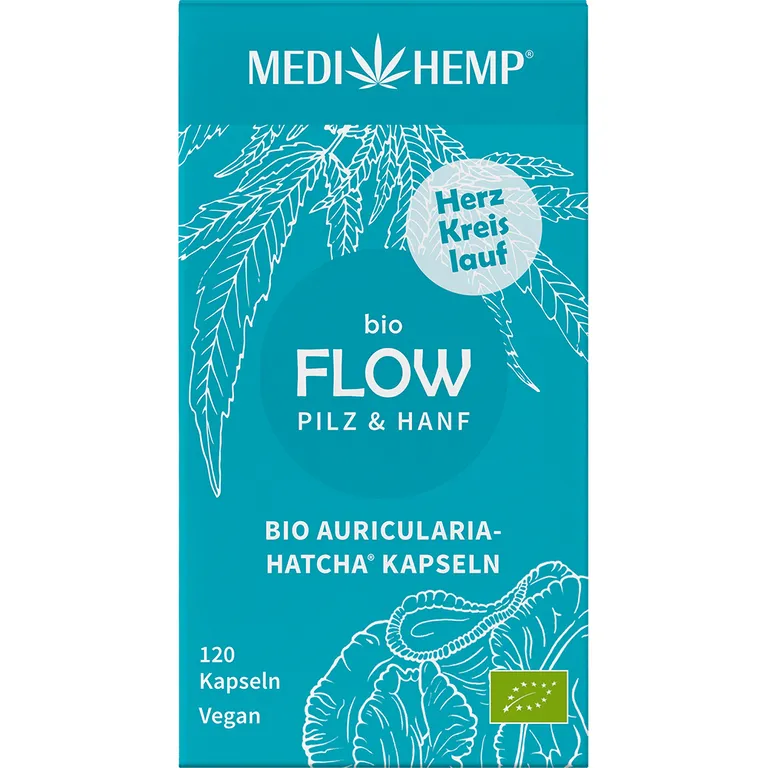 Shopapotheke MEDIHEMP Bio FLOW Auricularia-HATCHA® Kapseln