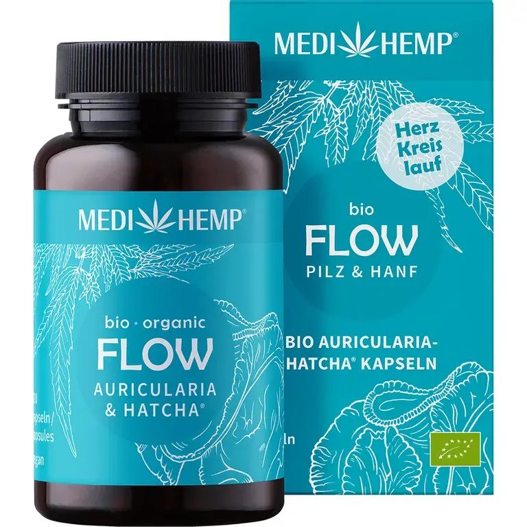 shopapotheke MEDIHEMP Bio FLOW Auricularia-HATCHA® Kapseln