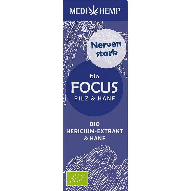 Shopapotheke MEDIHEMP Bio FOCUS Hericium-Extrakt & Hanf