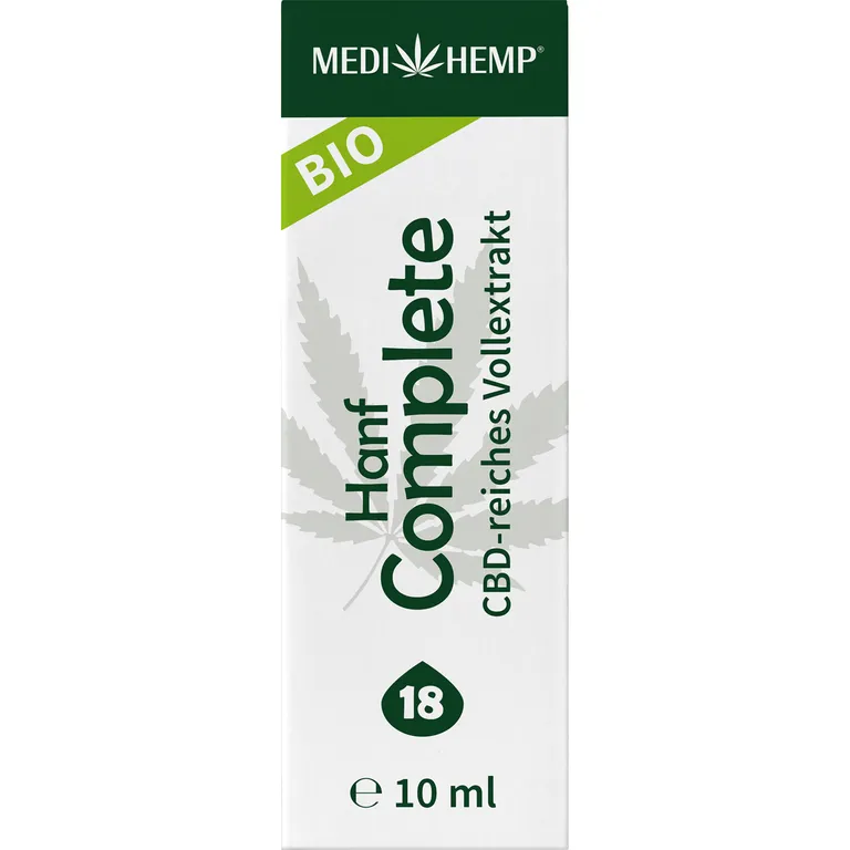 Shopapotheke MEDIHEMP Bio Hanf Complete 18% - 1800mg CBD