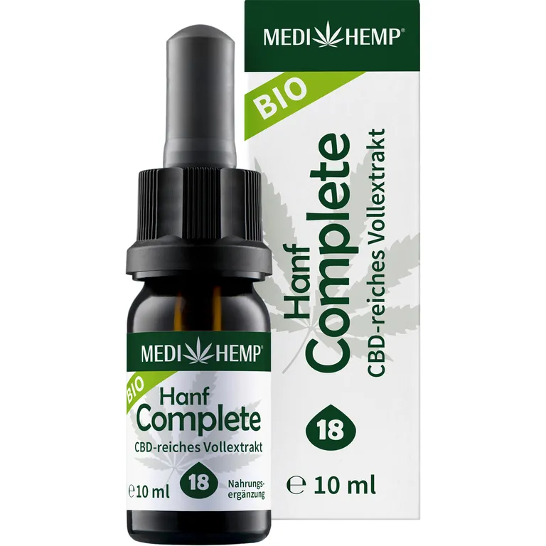 shopapotheke MEDIHEMP Bio Hanf Complete 18% - 1800mg CBD
