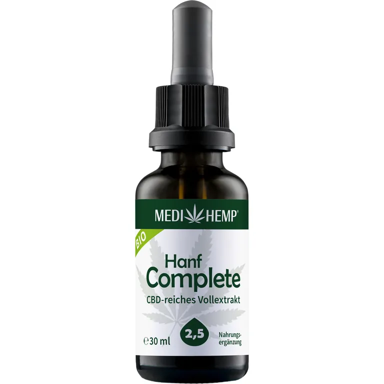Shopapotheke Medihemp Bio Hanf Complete 2 5% - 750mg CBD