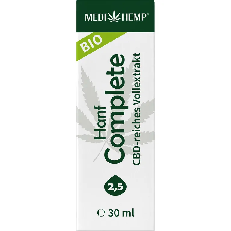 Shopapotheke Medihemp Bio Hanf Complete 2 5% - 750mg CBD