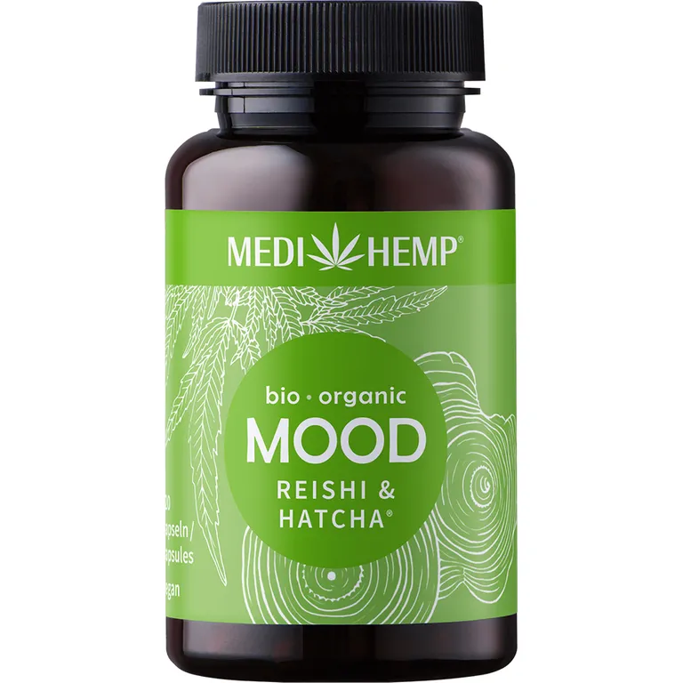 Shopapotheke MEDIHEMP Bio MOOD Reishi-HATCHA® Kapseln