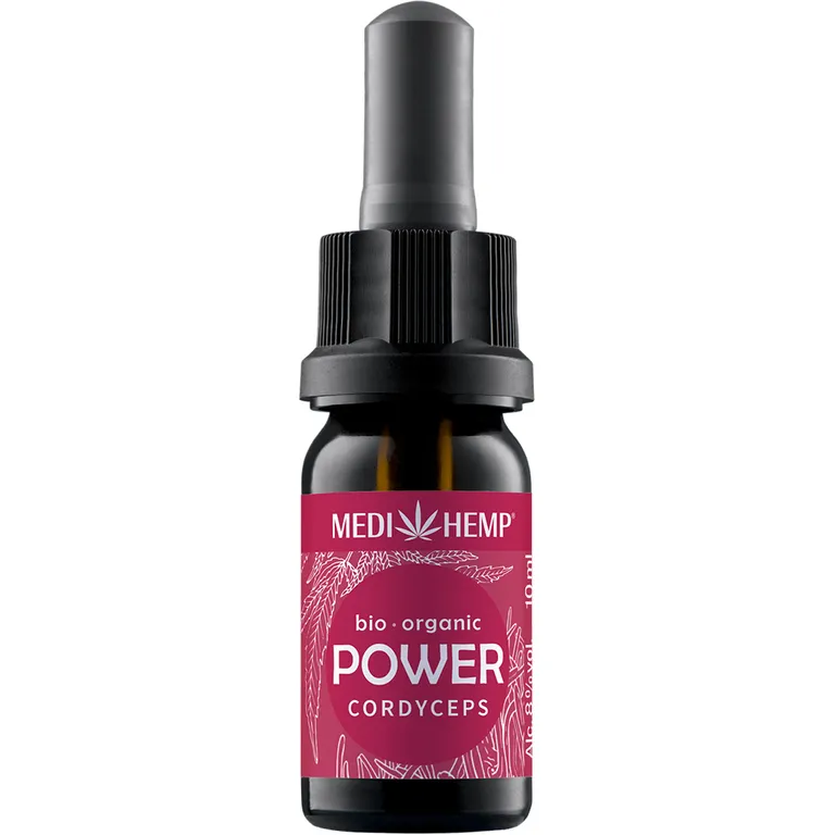 Shopapotheke MEDIHEMP Bio POWER Cordyceps Militaris-Extrakt & Hanf