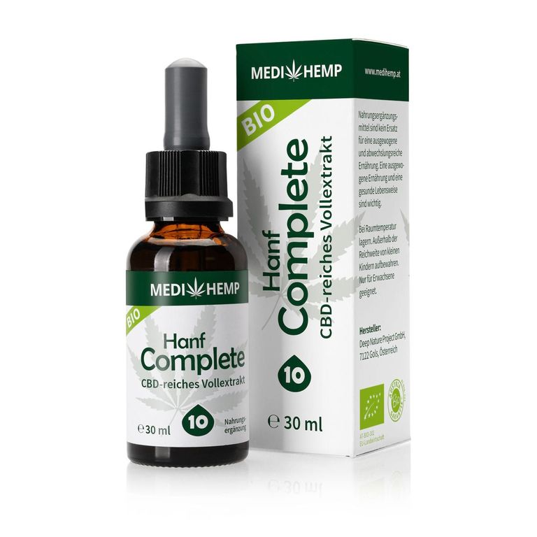 shopapotheke MEDIHEMP CBD Hanf COMPLETE Voll-Extrakt 10%