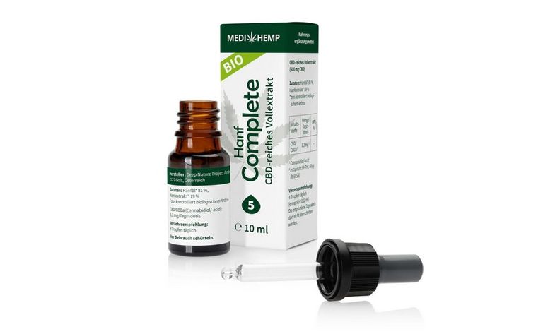 Shopapotheke MEDIHEMP CBD Öl Hanf COMPLETE Voll-Extrakt 5%