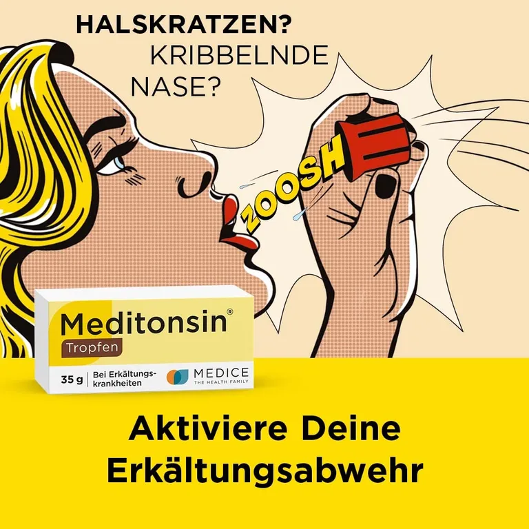 Shopapotheke Meditonsin® Tropfen Bei Ersten Anzeichen Einer Erkältung