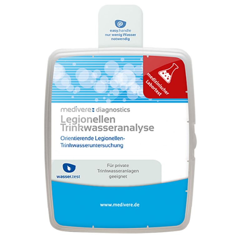 shopapotheke medivere Labordiagnostik Legionellen Trinkwasseranalyse