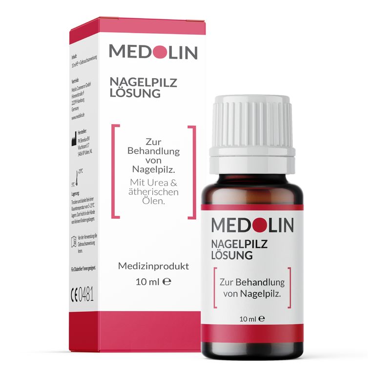 shopapotheke Medolin® Nagelpilz Lösung - Nagelpilz Lack - Effektive Nagelpilzkur - Nagelpilz Nagellack