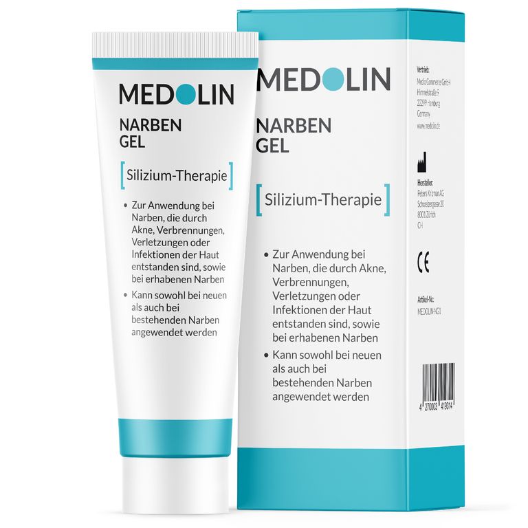 shopapotheke Medolin® Narbengel - Narbensalbe reduziert die Sichtbarkeit von Narben - Effektive Narbencreme