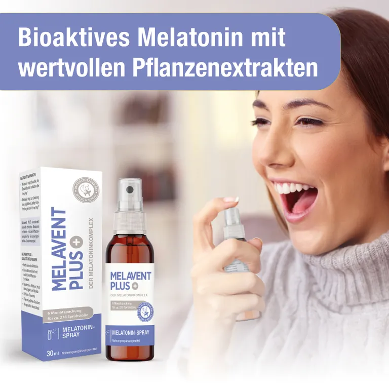 Shopapotheke Melavent PLUS - Melatonin Einschlaf-Spray