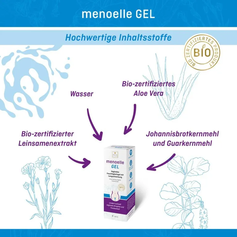 Shopapotheke Menoelle® GEL Vaginales Feuchtigkeitsgel Mit Langzeitwirkung