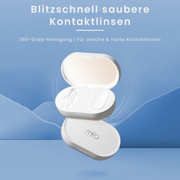Shopapotheke Mfa® Ultraschallreinigungsgerät Für Harte & Weiche Kontaktlinsen