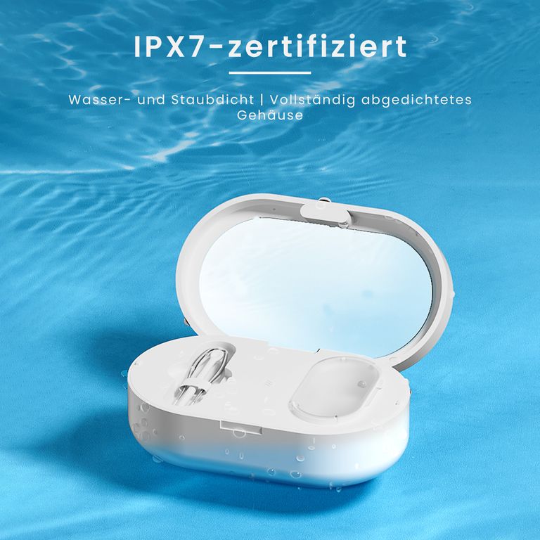 Shopapotheke Mfa® Ultraschallreinigungsgerät Für Harte & Weiche Kontaktlinsen