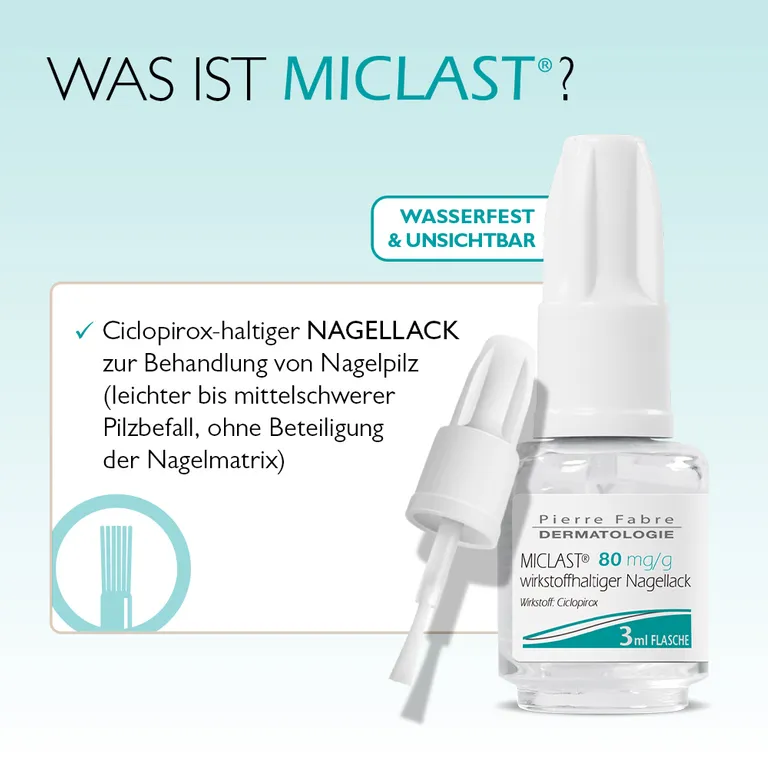 Shopapotheke MICLAST® 80 Mg/g Wirkstoffhaltiger Nagellack Gegen Nagelpilz