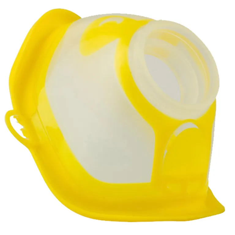 shopapotheke MicroDrop® RF7 plus Softmaske Kind gelb-transparent