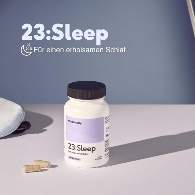 Shopapotheke Mindsupply SLEEP - Einschlaf Kapseln Mit Melatonin Und Melisse