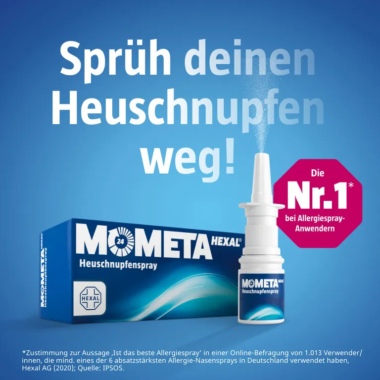 Shopapotheke MometaHEXAL® – Sprüh Deinen Heuschnupfen Weg Wirkstarkes Allergie-Nasenspray