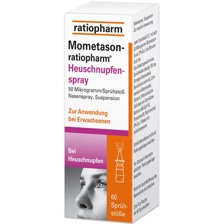 shopapotheke Mometason ratiopharm Nasenspray - bei Heuschnupfen