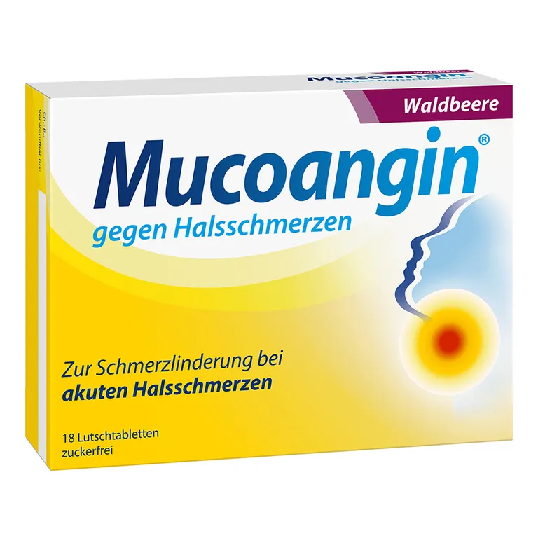 Shopapotheke Mucoangin® Waldbeere 20 Mg Halsschmerzen Lutschtabletten
